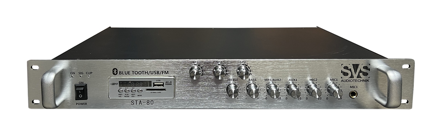 SVS Audiotechnik STA-80 Микшер-усилитель для систем Public Address в Тутаеве
