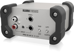 Klark Teknik DI 22P пассивный стерео директ-бокс в Тутаеве