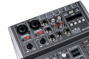 SVS Audiotechnik mixers AM-4 DSP Аналоговый микшерный пульт, 4-канала в Тутаеве